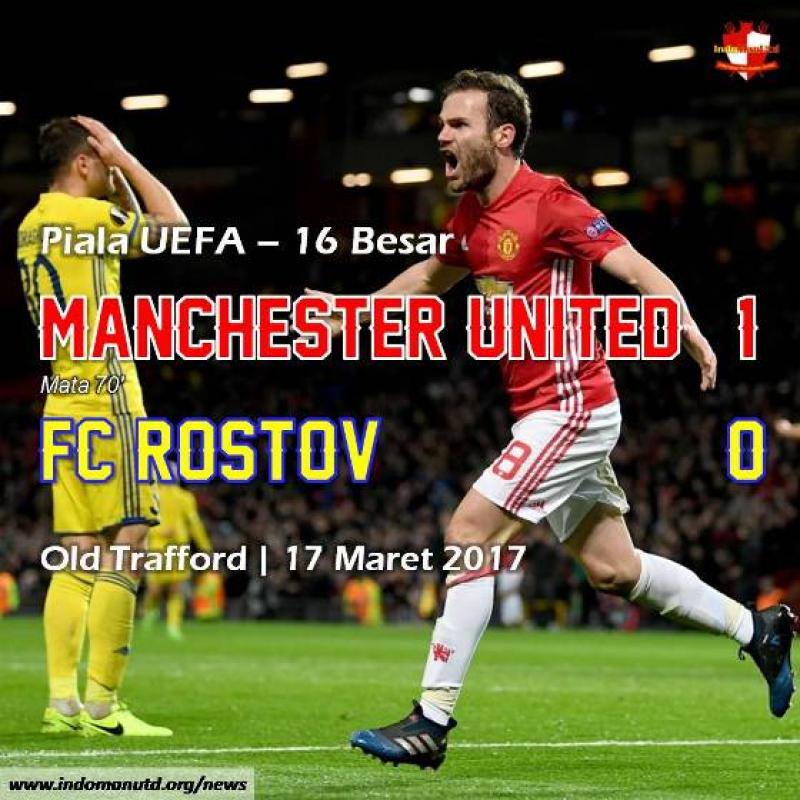 Review Piala UEFA: Manchester United 1-0 FC Rostov